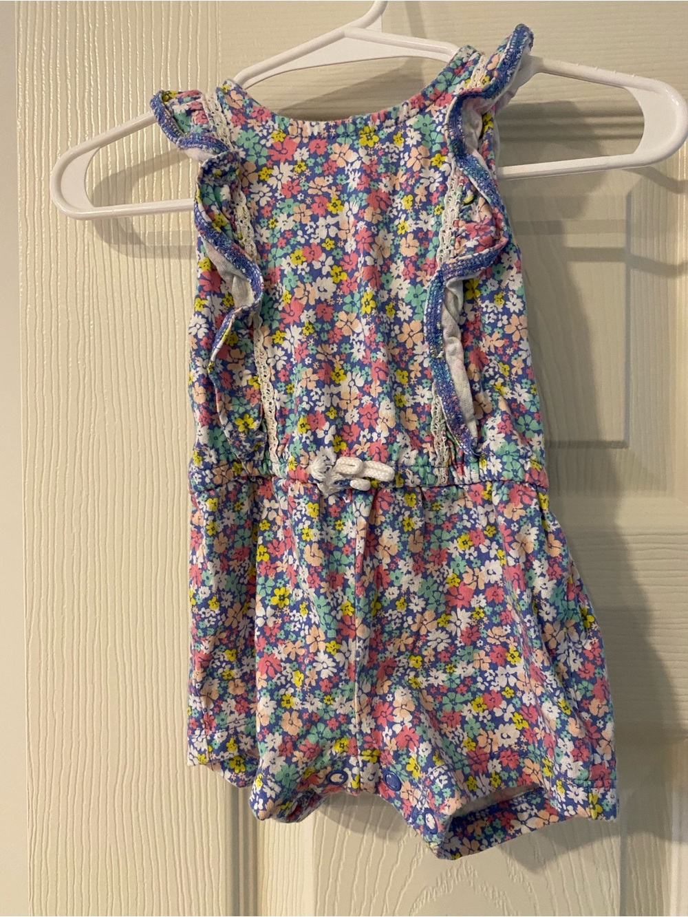3m Carter’s Floral Romper